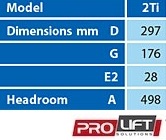 2000kg JDN PROFI Air Hoist-Flame Proof - Image 3
