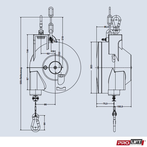 Zero Gravity Balancer 25.0 - 35.0kg - Image 2