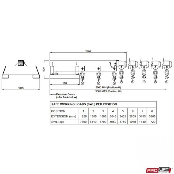 SFJL7.5 Fixed Jib (Long) - Image 2