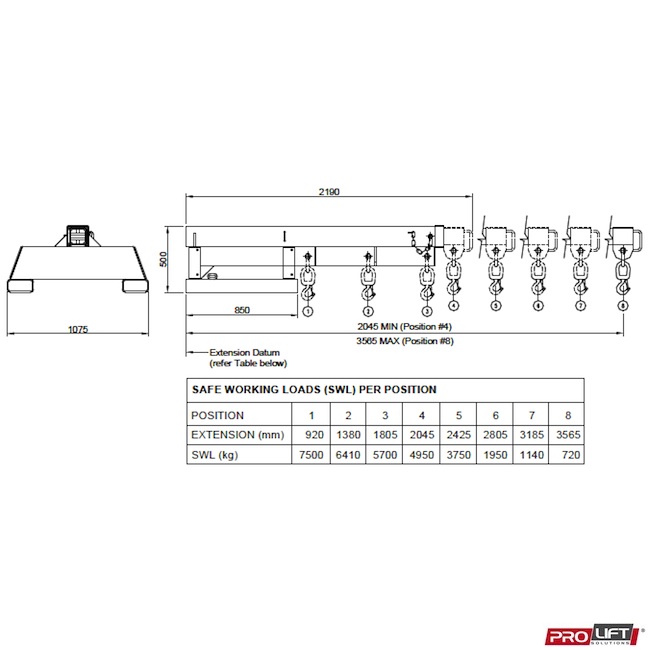 SFJL7.5 Fixed Jib (Long) - Image 2