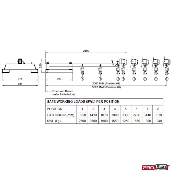SFJL2.5 Fixed Jib (Long) - Image 2