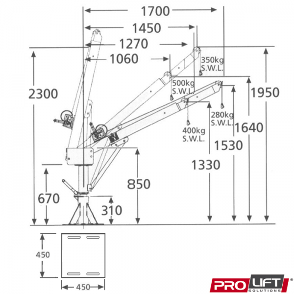 500kg (MAX) Extendable - Image 2