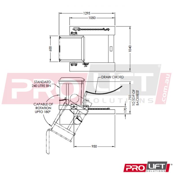 FWE24 Wheelie Bin Tipper - Image 2